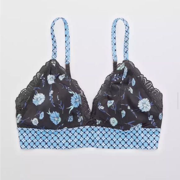 Aerie Shine Triangle Bralette size S - Picture 4 of 7